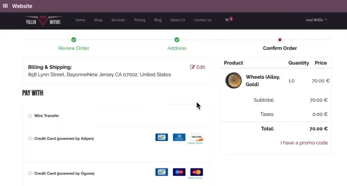 Onnet Solutions Website Builder & E-commerce service